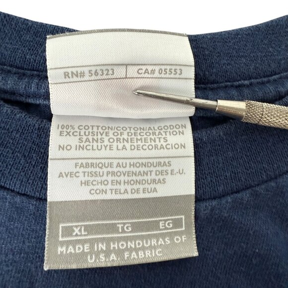 Nike 2006 Cleveland Indians MLB Navy Blue Graphic T-Shirt Mens XL - Picture 9 of 10